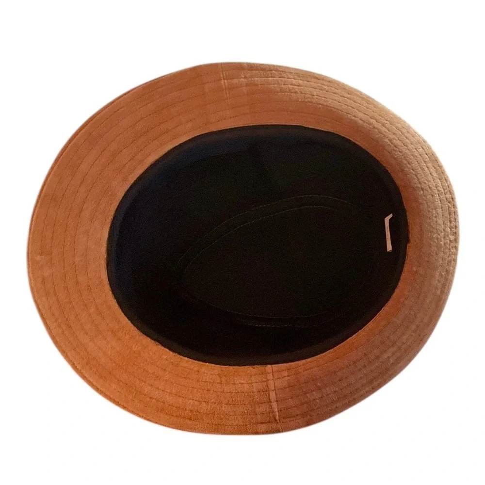 Suede Leather Fedora